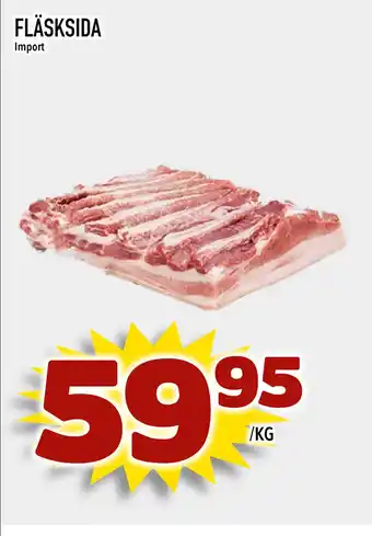Prisma Mat FLÄSKSIDA erbjuda