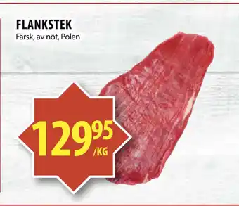 Matvärlden Tensta FLANKSTEK erbjuda