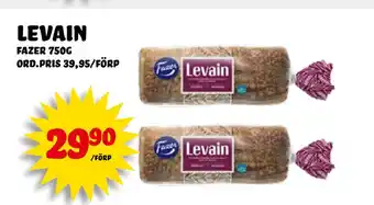 Nelins levain erbjuda