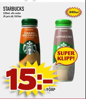 Nya Pulsen STARBUCKS erbjuda