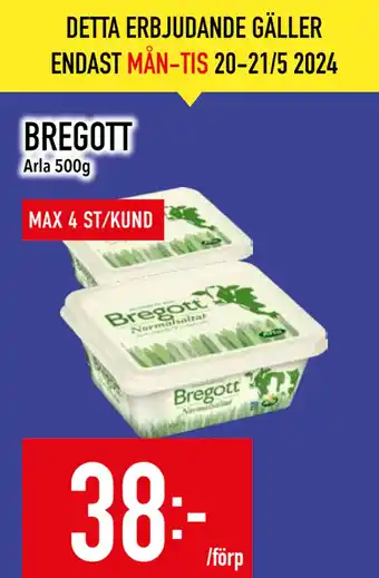 Matdax BREGOTT erbjuda