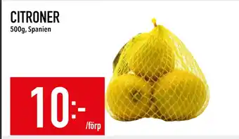 Matdax CITRONER erbjuda