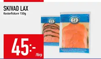 Matdax SKIVAD LAX erbjuda