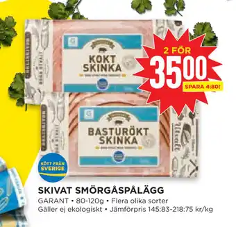 Willys Hemma SKIVAT SMÖRGÅSPÅLÄGG erbjuda