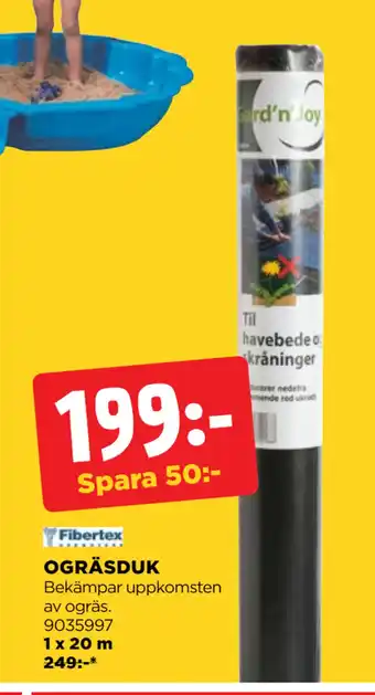 Jem&Fix OGRÄSDUK erbjuda