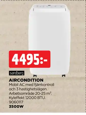 Jem&Fix AIRCONDITION erbjuda