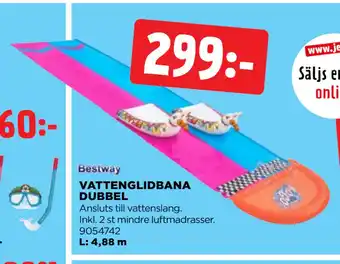 Jem&Fix VATTENGLIDBANA DUBBEL erbjuda