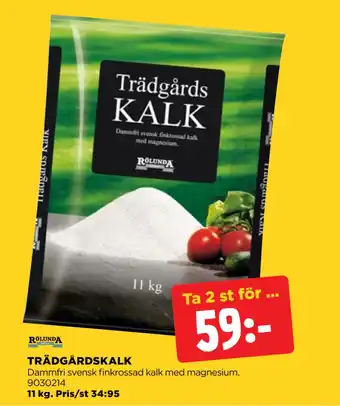 Jem&Fix TRÄDGÅRDSKALK erbjuda
