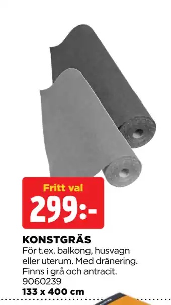 Jem&Fix KONSTGRÄS erbjuda