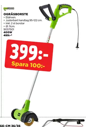 Jem&Fix OGRÄSBORSTE erbjuda