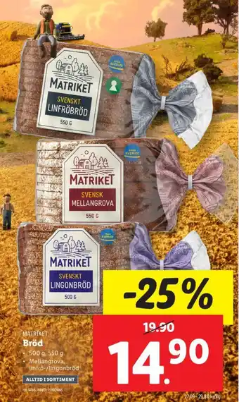 Lidl Bröd erbjuda