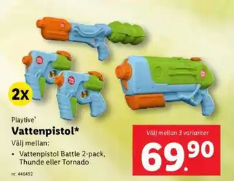 Lidl Vattenpistol⭑ erbjuda