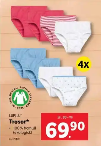 Lidl Trosor* erbjuda