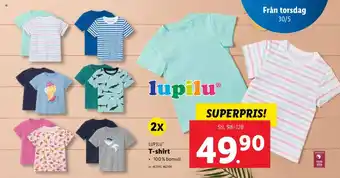 Lidl T-shirt erbjuda