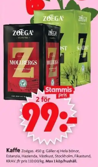ICA Supermarket Kaffe erbjuda
