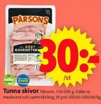 ICA Supermarket Tunna skivor erbjuda