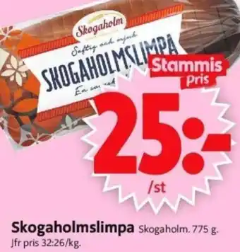 ICA Supermarket Skogaholmslimpa erbjuda