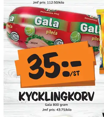 Bazaar Food market KYCKLINGKORV erbjuda