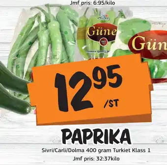 Bazaar Food market PAPRIKA erbjuda