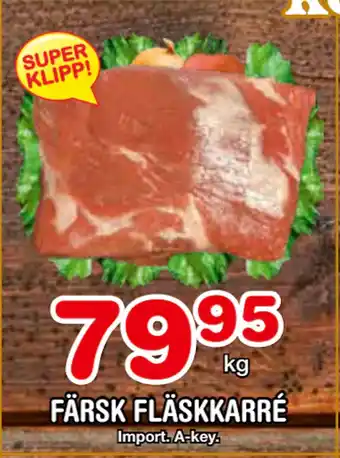 Nya Pulsen FÄRSK FLÄSKKARRÉ erbjuda
