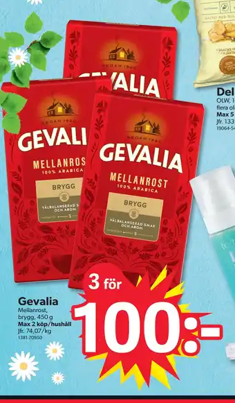 DollarStore Gevalia erbjuda