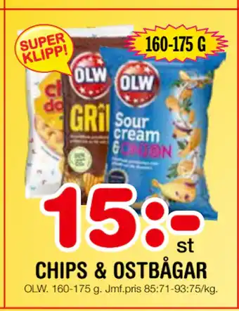Nya Pulsen CHIPS & OSTBÅGAR erbjuda
