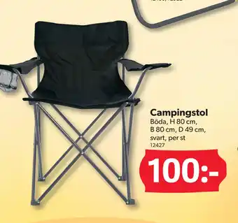 DollarStore Campingstol erbjuda