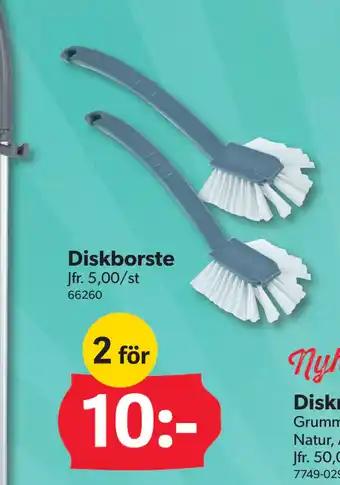 Diskborste
