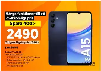 Power GALAXY A15 5G erbjuda