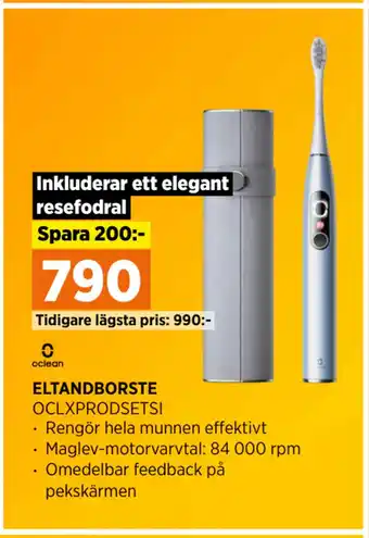 Power ELTANDBORSTE erbjuda