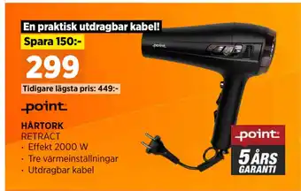 Power HÅRTORK erbjuda
