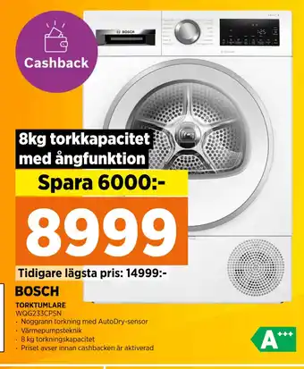 Power TORKTUMLARE erbjuda