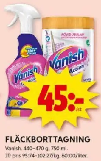 ICA Kvantum FLÄCKBORTTAGNING erbjuda