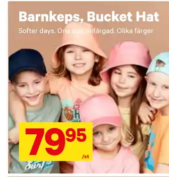 City Gross Barnkeps, Bucket Hat erbjuda