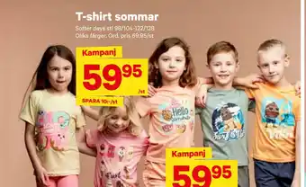 City Gross T-shirt sommar erbjuda