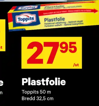 City Gross Plastfolie erbjuda