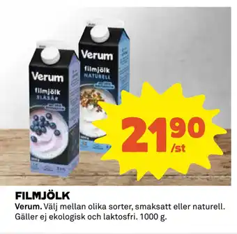 Coop FILMJÖLK erbjuda
