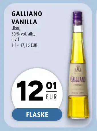 Scandinavian Park GALLIANO VANILLA erbjuda