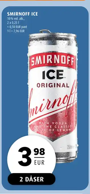 Scandinavian Park SMIRNOFF ICE erbjuda