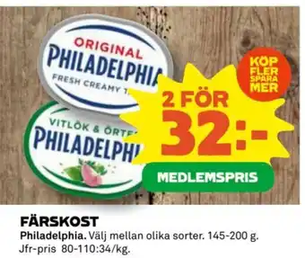 Coop FÄRSKOST erbjuda