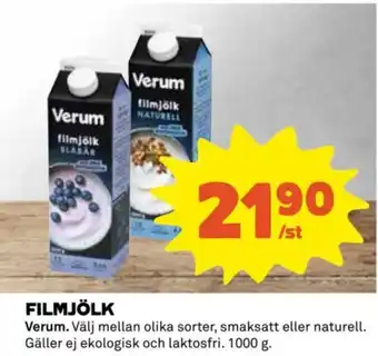 Coop FILMJÖLK erbjuda