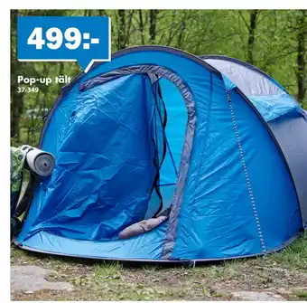 Biltema Pop-up tält erbjuda