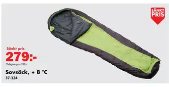 Biltema Sovsäck, + 8 °C erbjuda