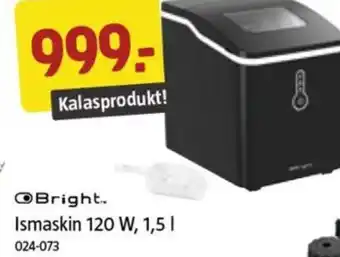 Jula Ismaskin 120 W, 1,5 I erbjuda