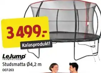 Jula Studsmatta Ø4,2 m erbjuda