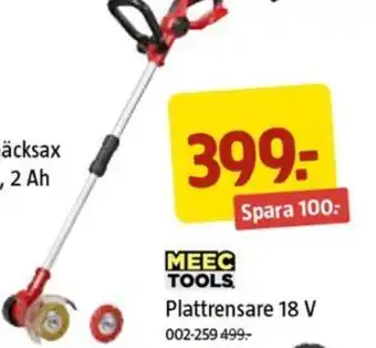 Jula Plattrensare 18 V erbjuda