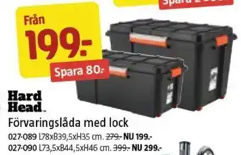 Jula Förvaringslåda med lock erbjuda