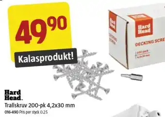 Jula Trallskruv 200-pk 4,2x30 mm erbjuda