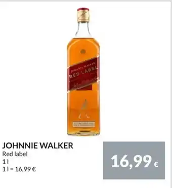 Nielsen Discount JOHNNIE WALKER Red label erbjuda