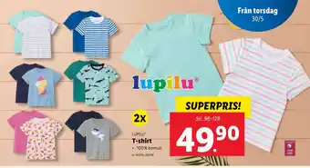 Lidl T-shirt erbjuda